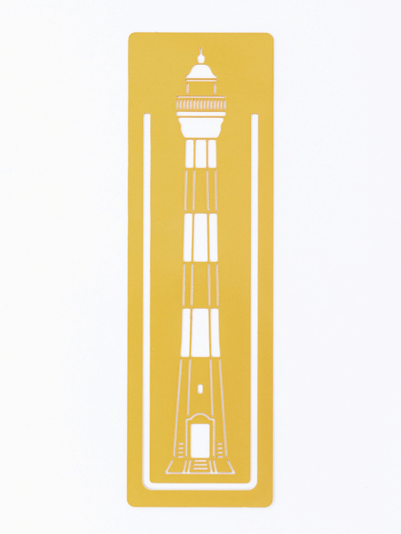 Закладка металлическая "Маяк" 606x758